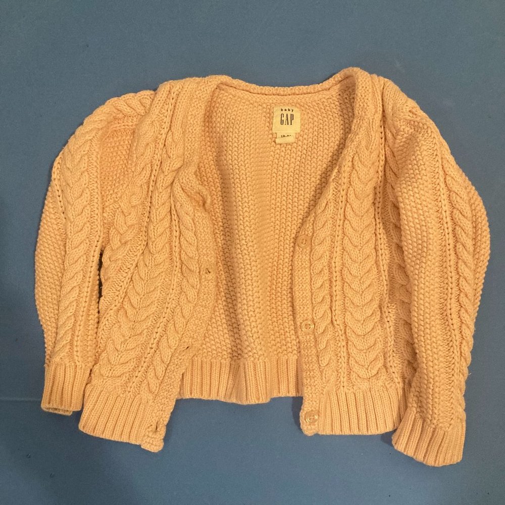 Baby Gap 18-24 mos Pink Knit sweater